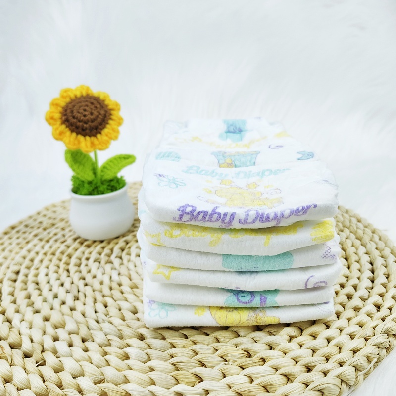 FREE SAMPLE Manufacturer Baby Diaper Wholesale China Disposable Printed Custom Desgin Soft Breathable
