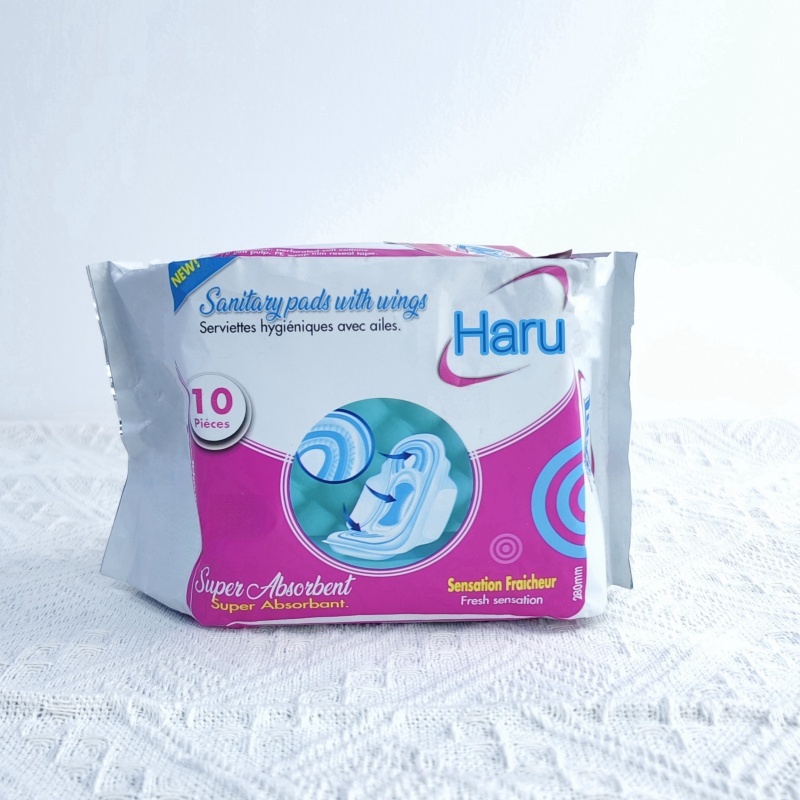 Biodegradable Soft Wholesale Organic Cotton Lady Day Night Use Sanitary Towel Pads Women Sanitary Napkin