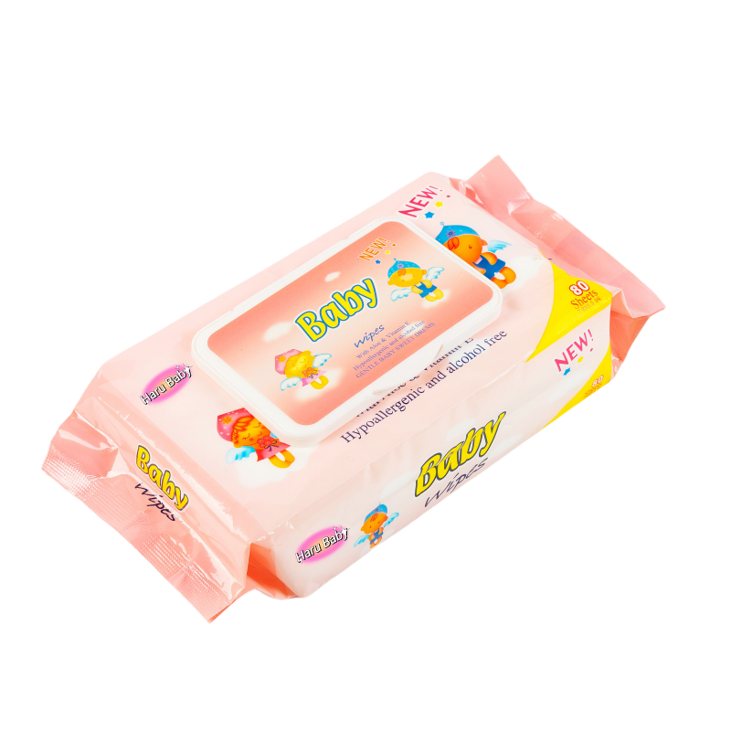 Haru Baby Wet Wipes Disposable Biodegradable Soft Dry Baby Wipes Best Price Baby Wipes