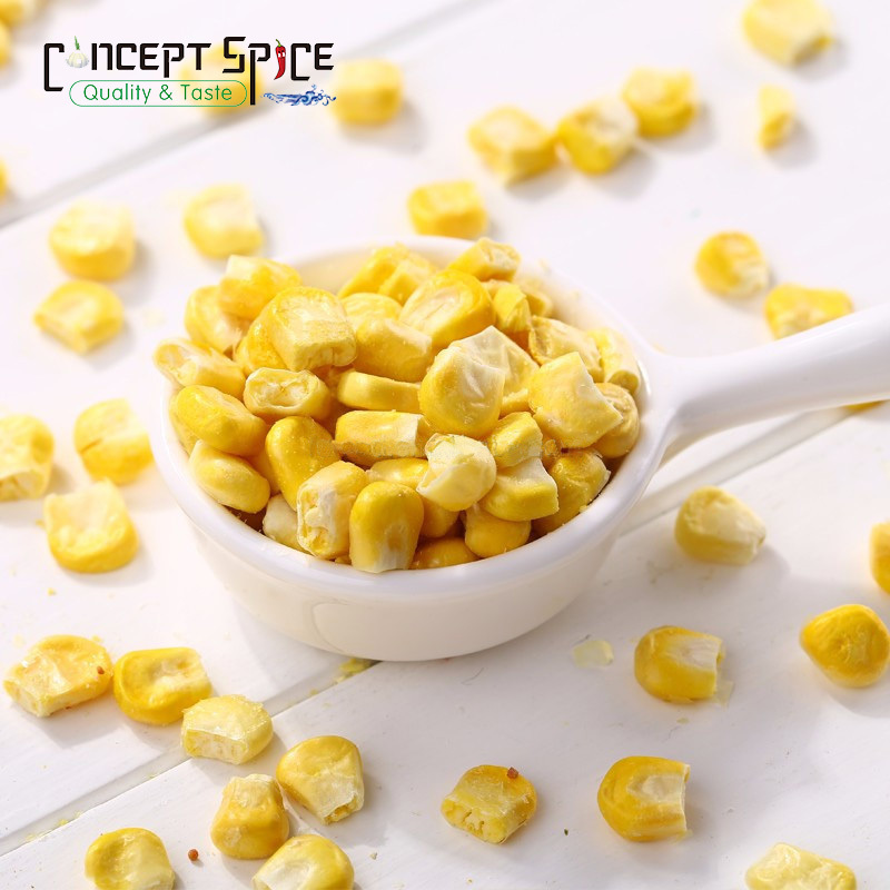 Freeze dried sweet corns 
