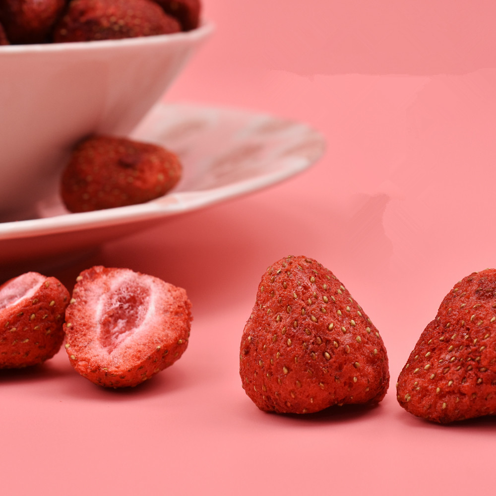 Freeze dried strawberry