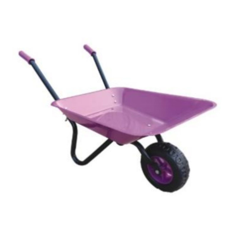 Lightweight Mini Kids Wheelbarrow with Garden Tools Hand Tools Outdoor Toy