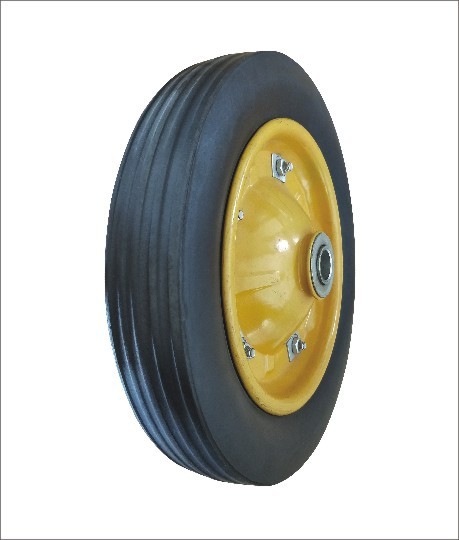 (3.00-8)Fighten the wear resistant solid wheel.
