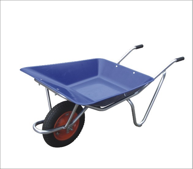 WB1208 WB1208 Garden wheelbarrow 47L With 3.25/3.00-8 Pneumatic Wheel Equestrian Garden Builders