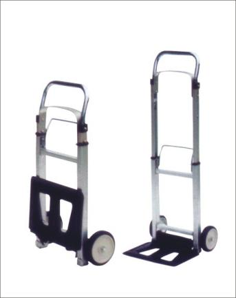 Retractable multifunctional hand trolley(5.75ʺ×1.3"pneumatic tyre)