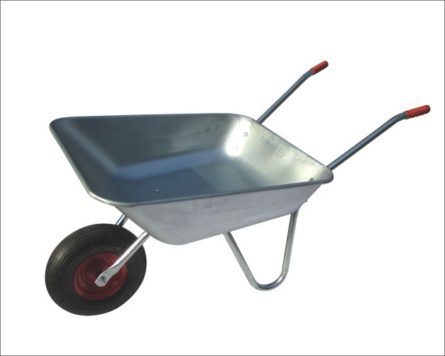 WB5206 Wheelbarrow with a galvanized steel bucket body
