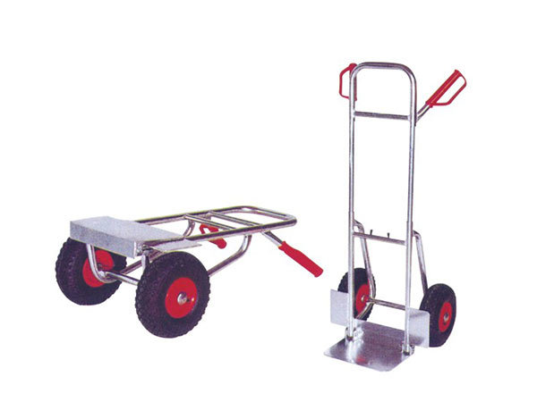 Retractable multifunctional hand trolley(3.00-4pneumatic tyre)