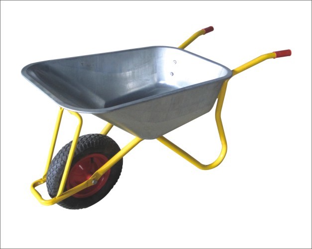 WB6404H Galvanized  bucket Wheelbarrow