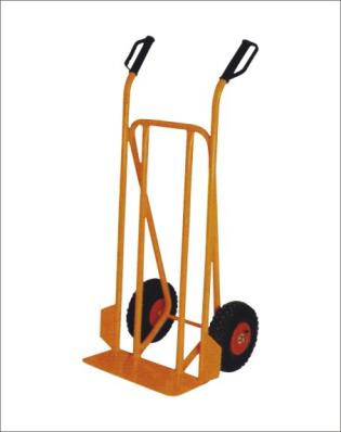 The hand trolley is durable and sturdy（3.00-4 pneumatic tyre）