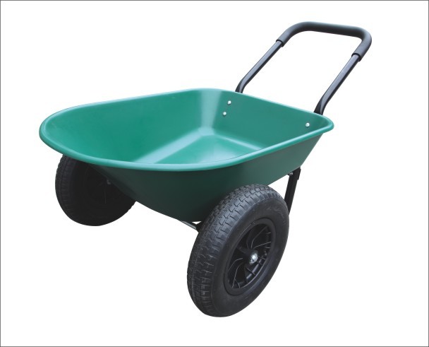 WB9608 High strength plastic bucket wheelbarrow