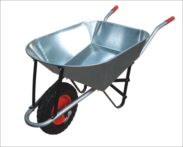 WB9900 High load bearing and deformation-resistant metal hopper wheelbarrow