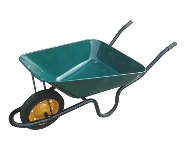 WB3800 South Africa Concrete Wheelbarrow Heavy Duty Solid Rubber Wheel Lasher South Africa Wheel Barrow Falcon