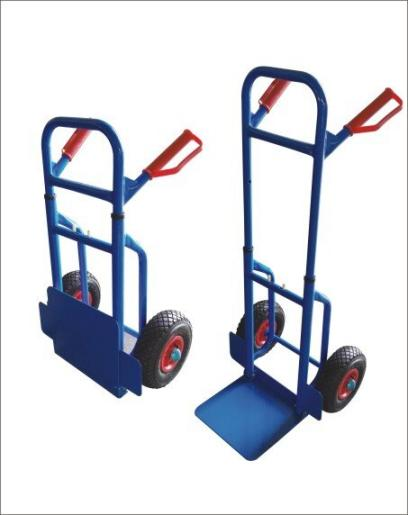 The adjustable warehouse handcart is suitable for places such as warehouses and stores(3.00-4 Pneumatic wheels)