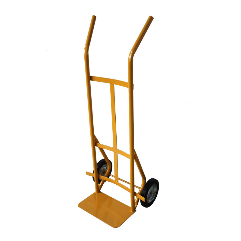Warehouse handcart with high cost performance（8ʺ×1.75ʺ Solid wheels）