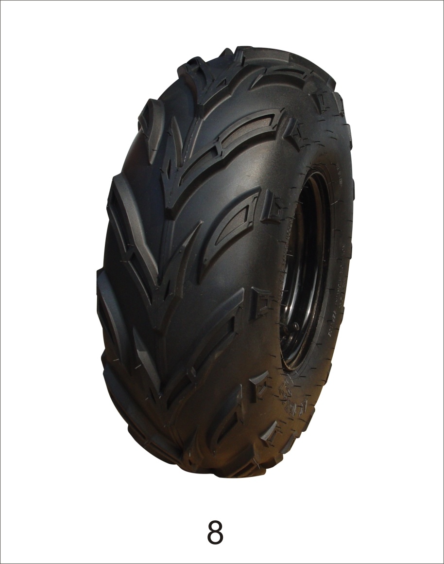 (16×8.00-7 AT)Strong and toughness structure micro cultivator wheel.