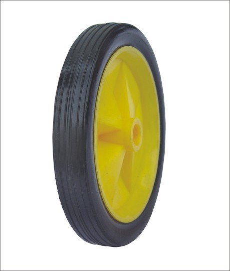 (5ʺ×1.1ʺ)Low maintenance and durable solid wheels.