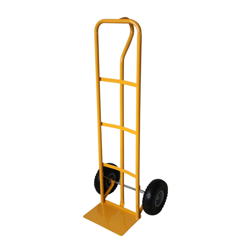 Warehouse handcart with high load-bearing capacity（10ʺ×3.50-4 PU wheels）