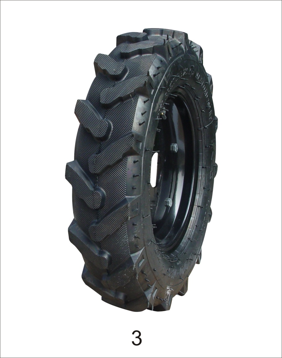 (5.00-12)Strong grip of the micro tillage machine wheel.