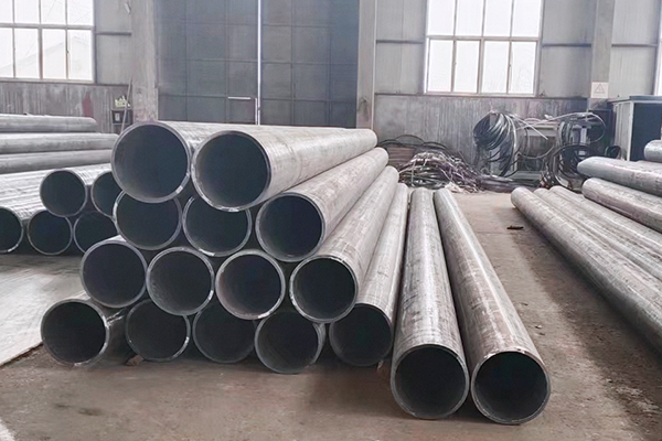 Commonly used pipe-making process for large-caliber steel pipes