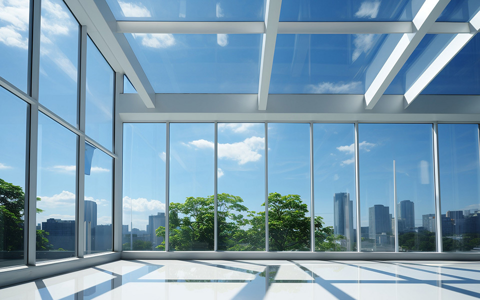 Glass curtain wall