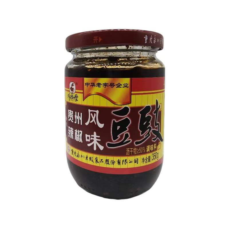 貴州辣椒風(fēng)味豆豉350g