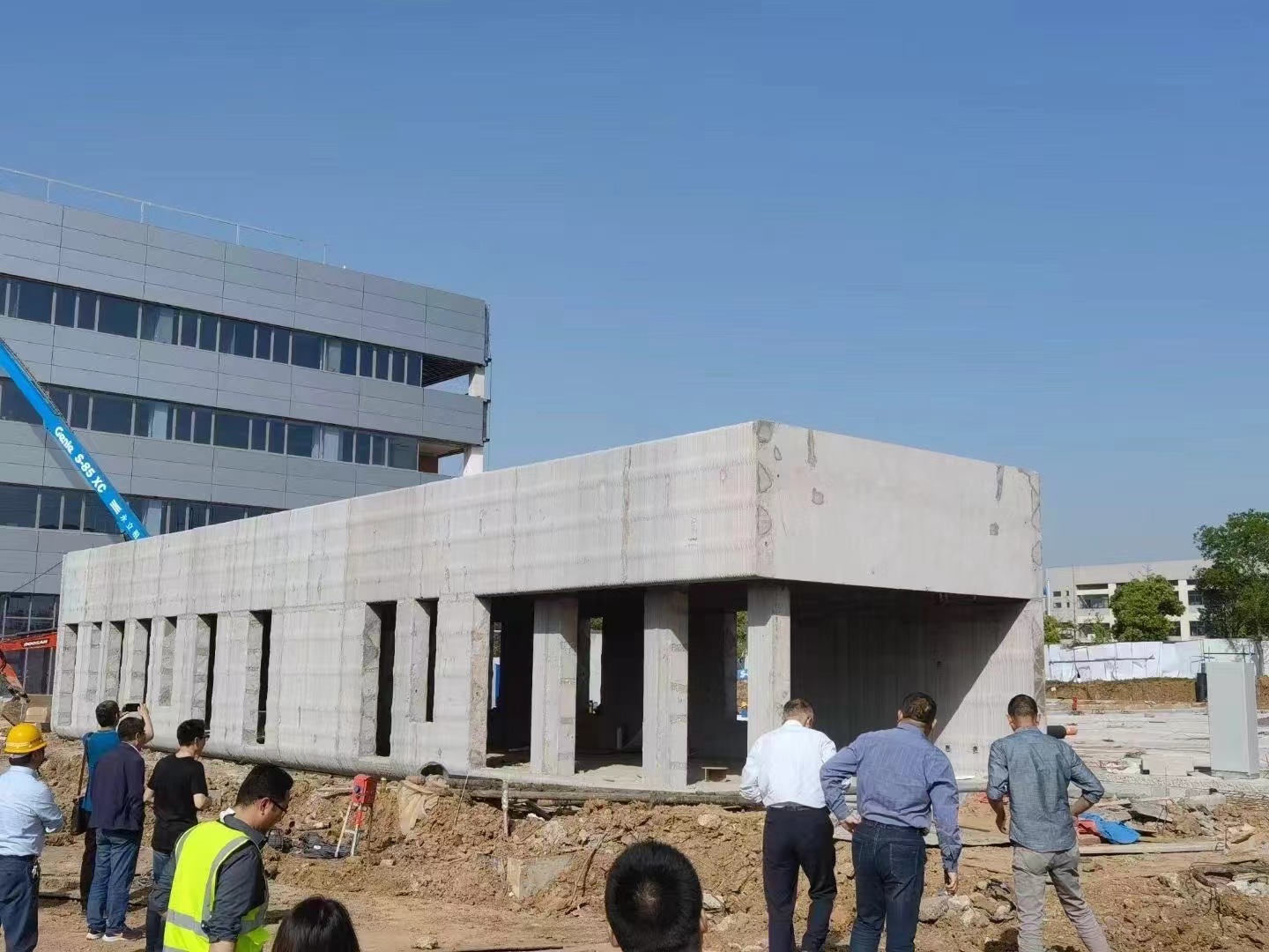 3D Printing Guard House For Siemens Nanjing