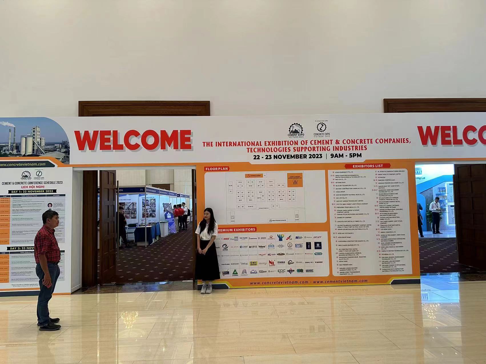 Attend Cement & Concrete Exhibition In Vietnam