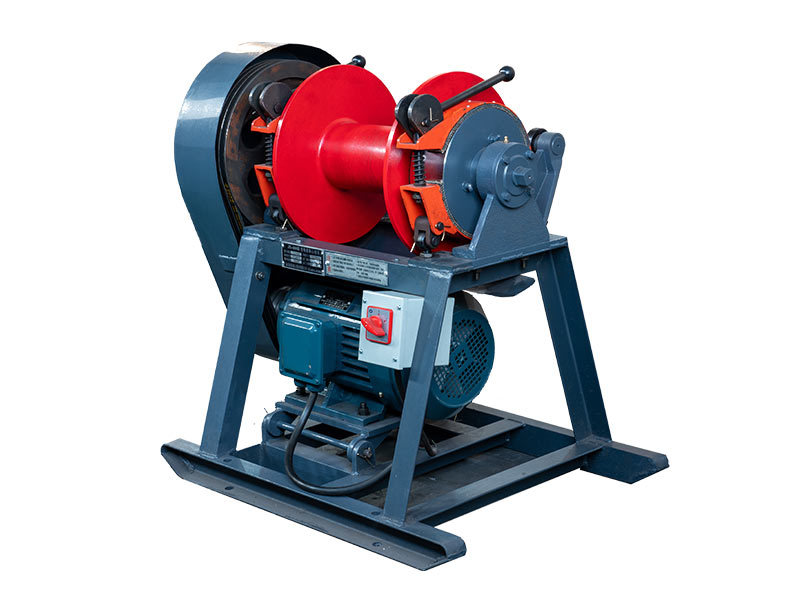 Electric rope winch