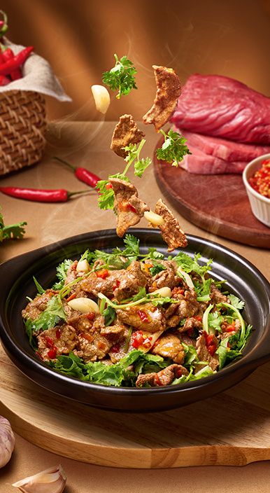 Stri-fried Tender Beef