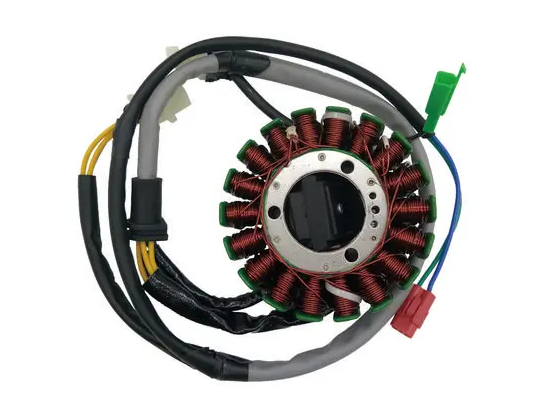 What is the reason for the black generator coil