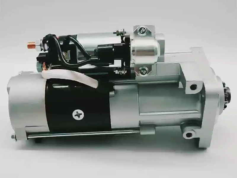 What is the working principle of the car starter motor