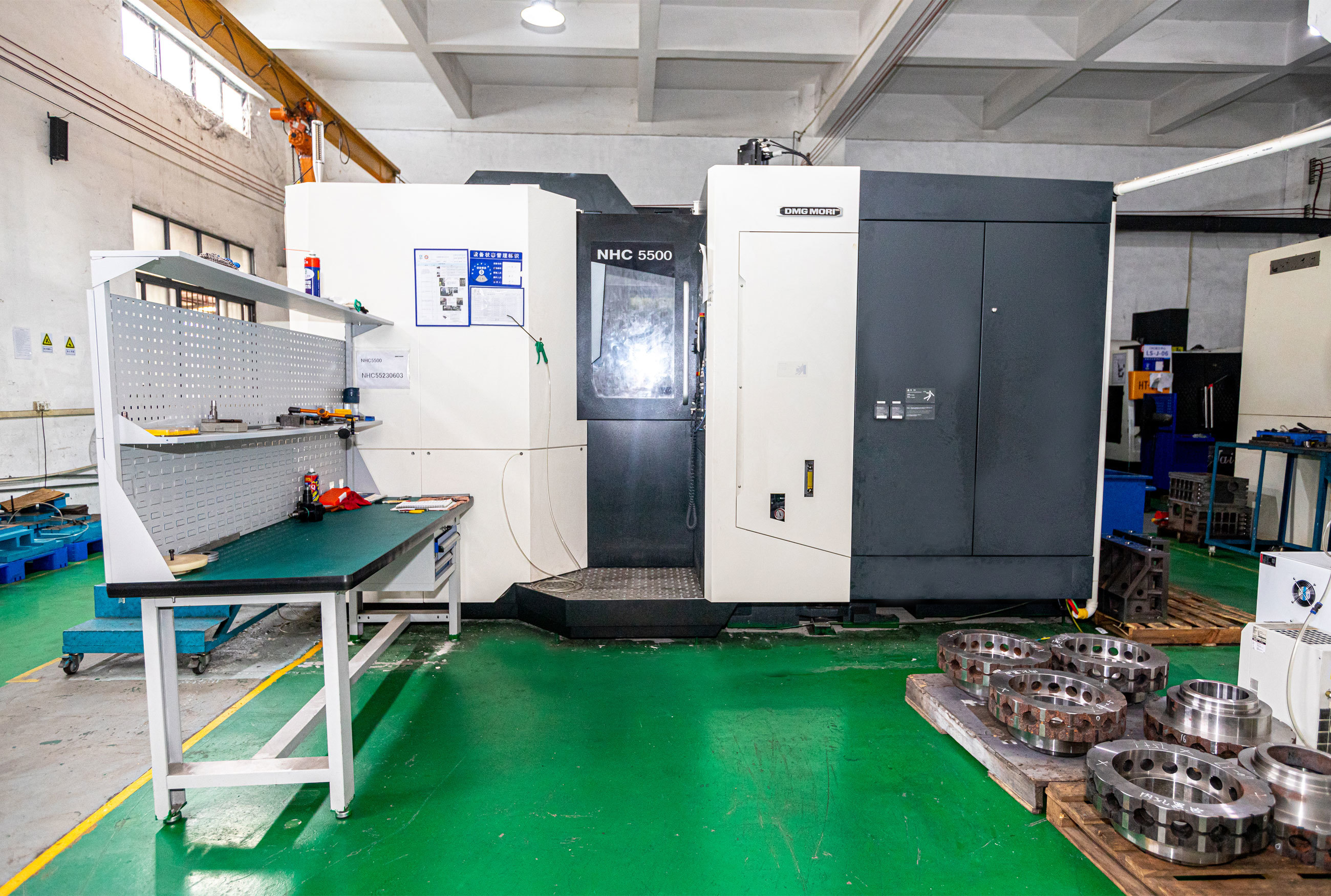 Horizontal machining cente Mori Seiki NHC-5500