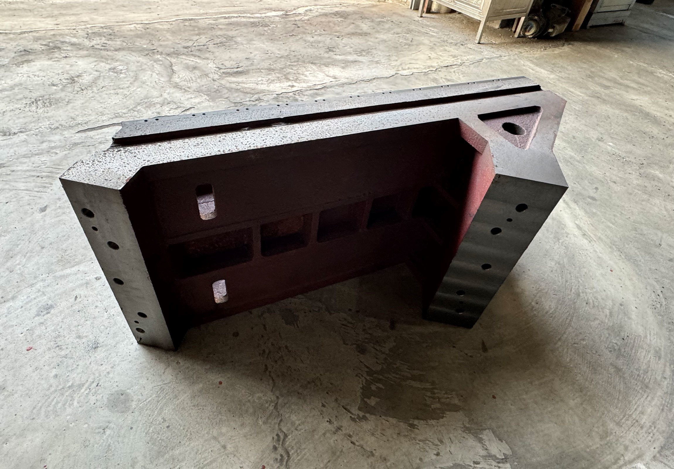 CNC lathe large bed pallet