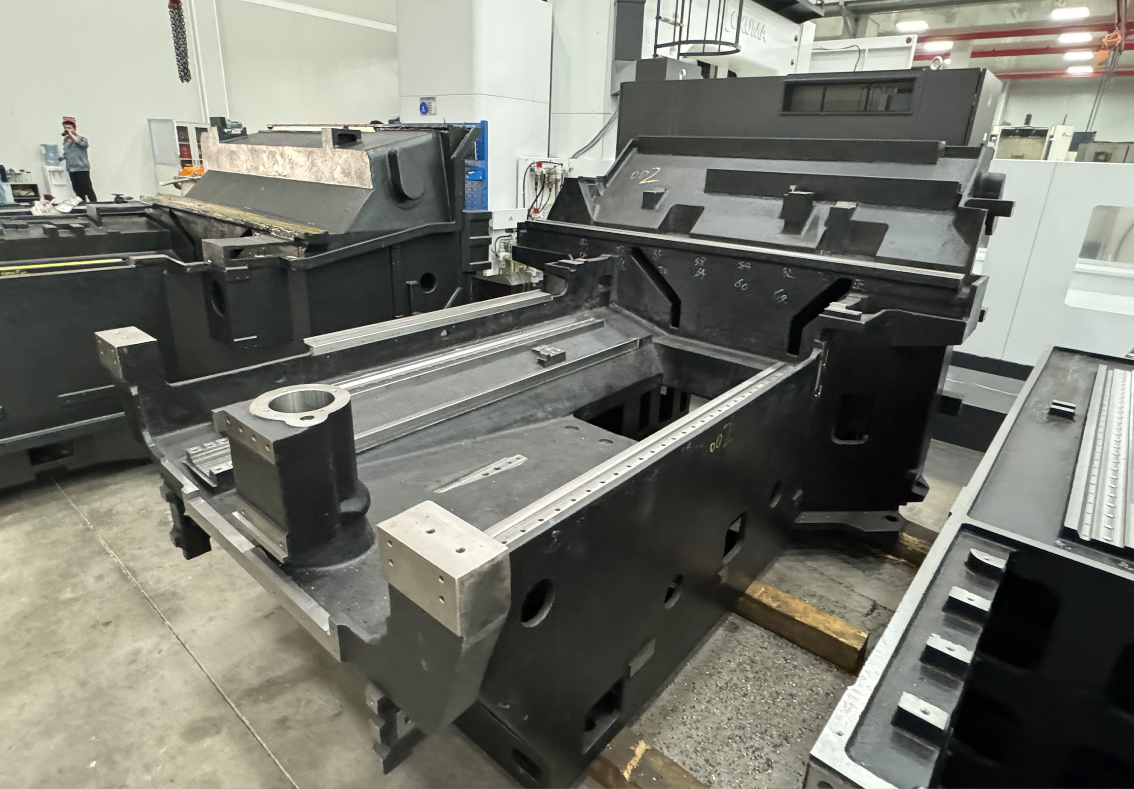 CNC machine base
