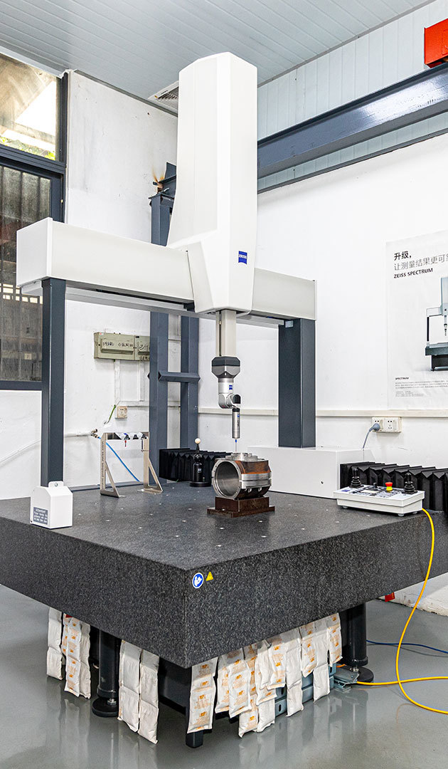 The company has complete processing equipment The company has complete processing equipment