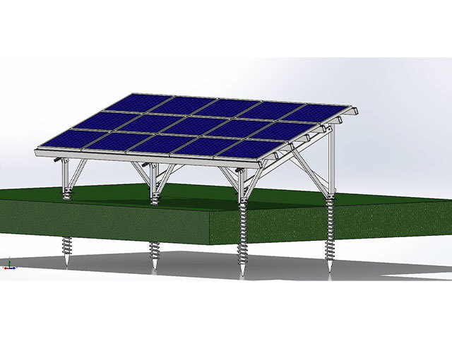 Solar ground mounting system