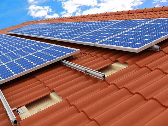 Solar Tile Roof Mounting System