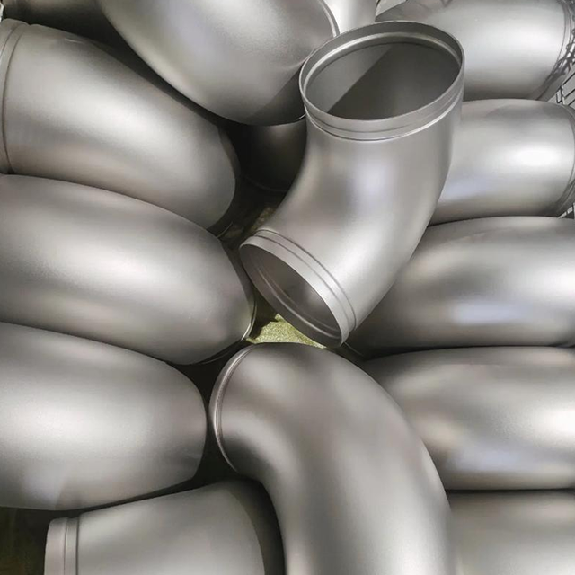Stainless steel grooved elbow