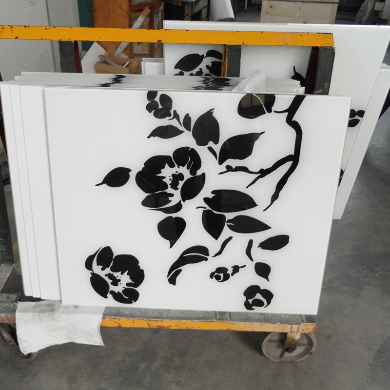 Silk Screen Glass