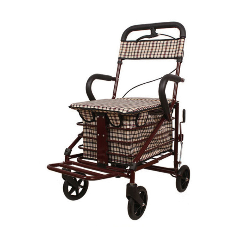 Folding shopping cart for elderly JS-GWC-02