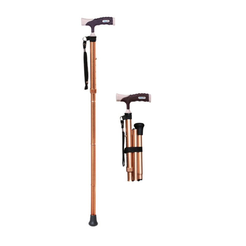 T-handle folding cane JS-G607