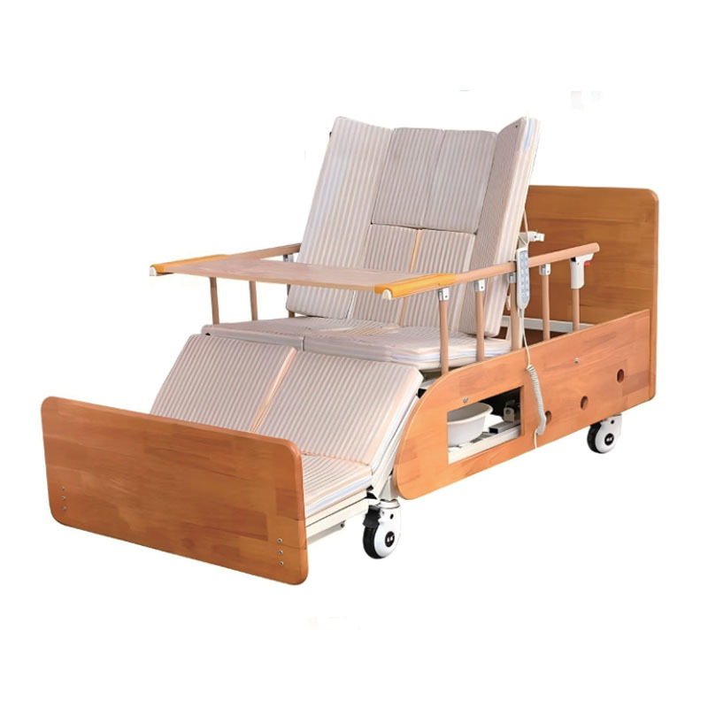 Wooden head board multi-function home nursing bed JSB135C-4