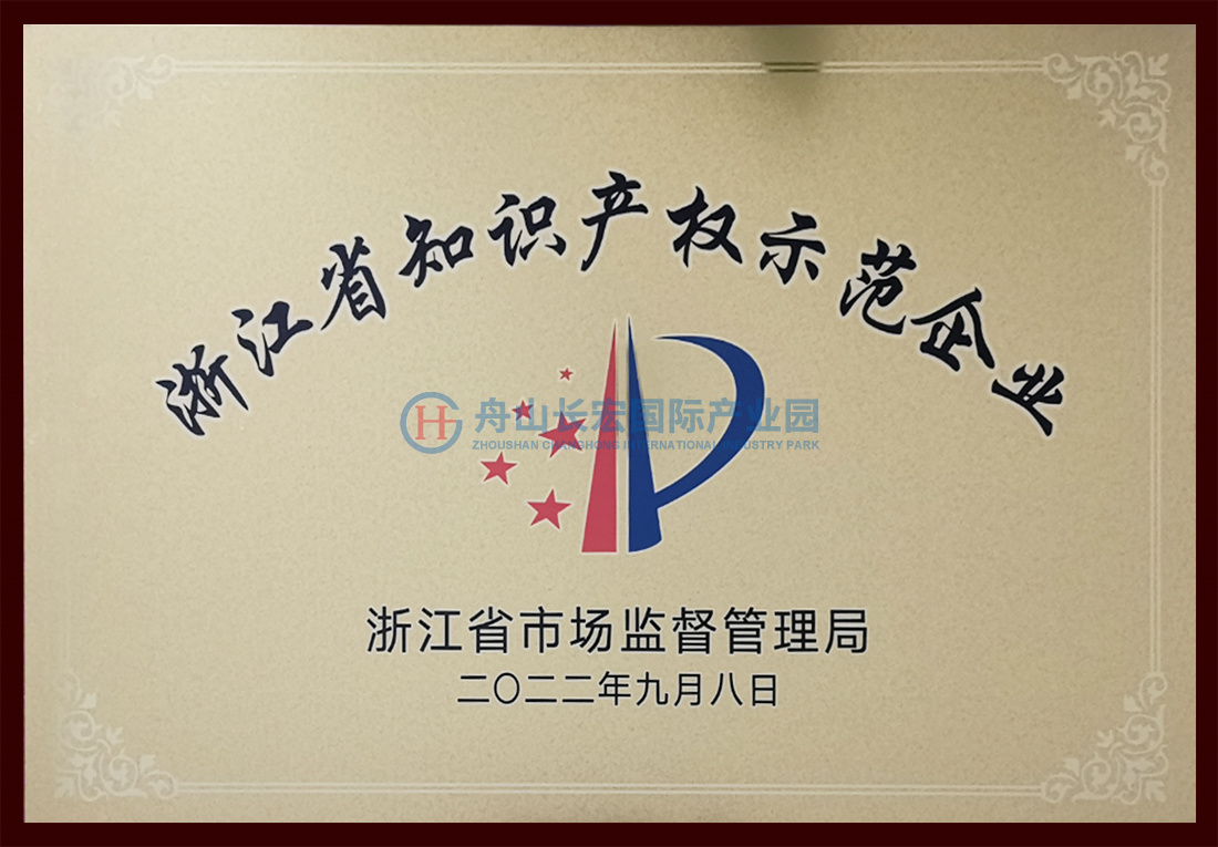 浙江省知识产权示范企业