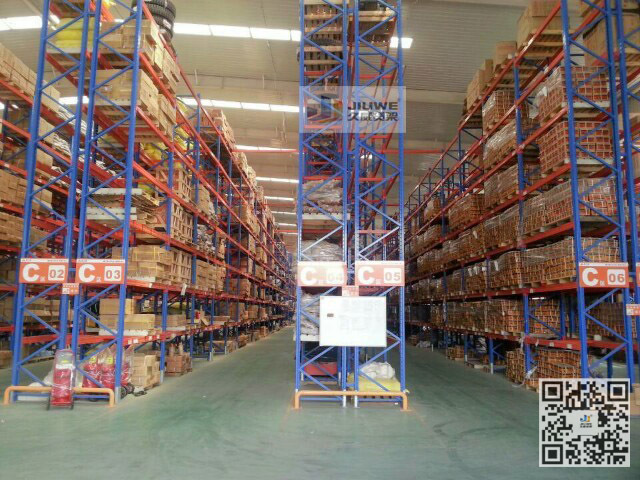 Xinfangsheng a large warehouse heavy shelves successfully completed