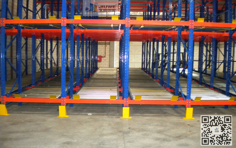 The successful completion of gravity shelves in a large warehouse in Saudi Arabia