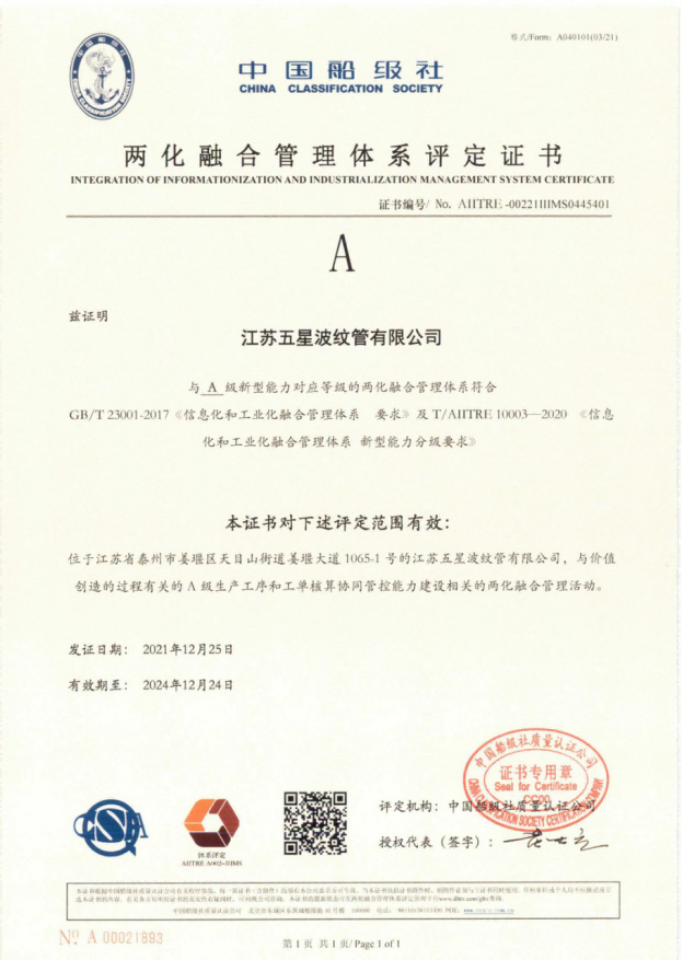 Certificate of Honor