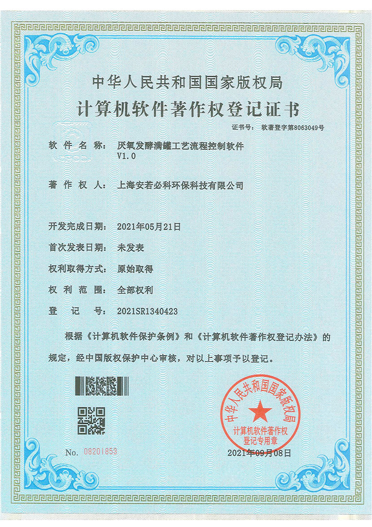 Copyright Registration Certificate