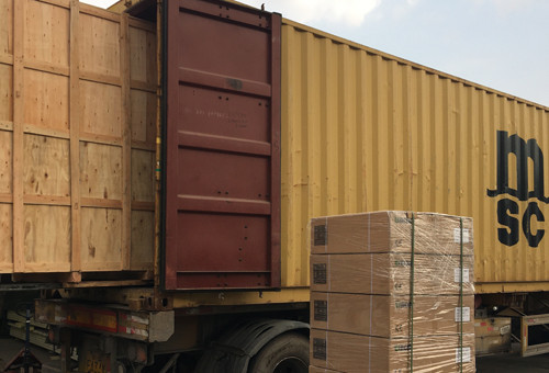 Modular Heat Pump Chillers and Fan Coil Units be Loaded into Container Export to Hungary