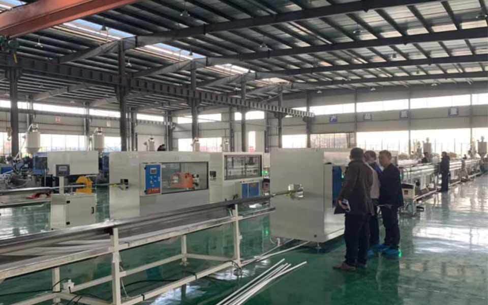 Equipment installation project for a fiberglass continuous winding pipe production line of a company in the Philippines
