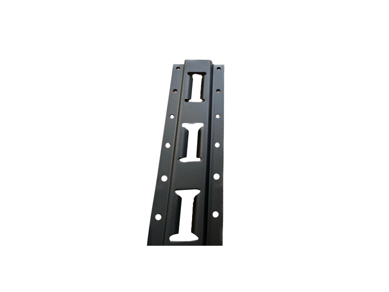Vertical E-Track Rail black coating